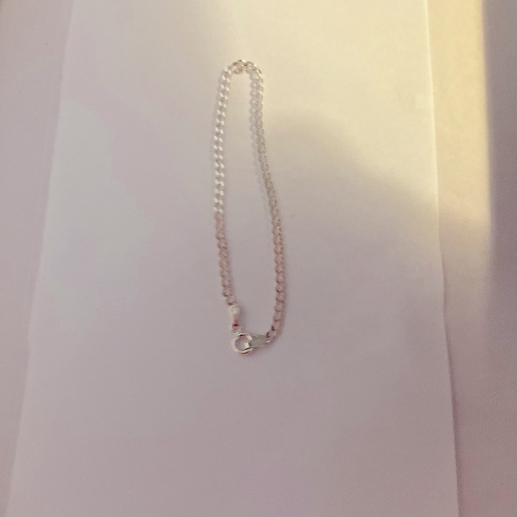 Italian Silver 925 Bracelet 7”